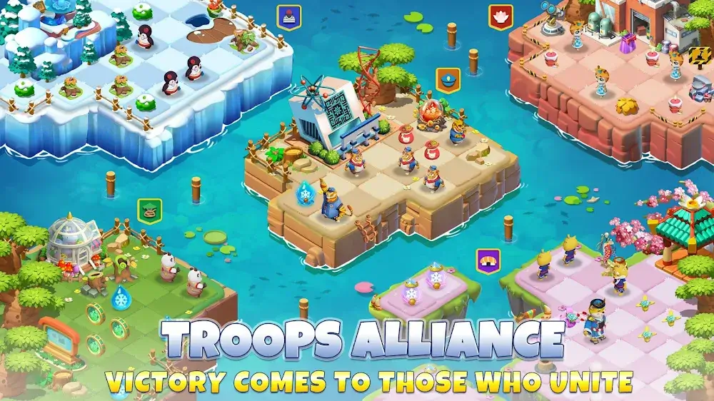 Boom Merge : Build Animal City