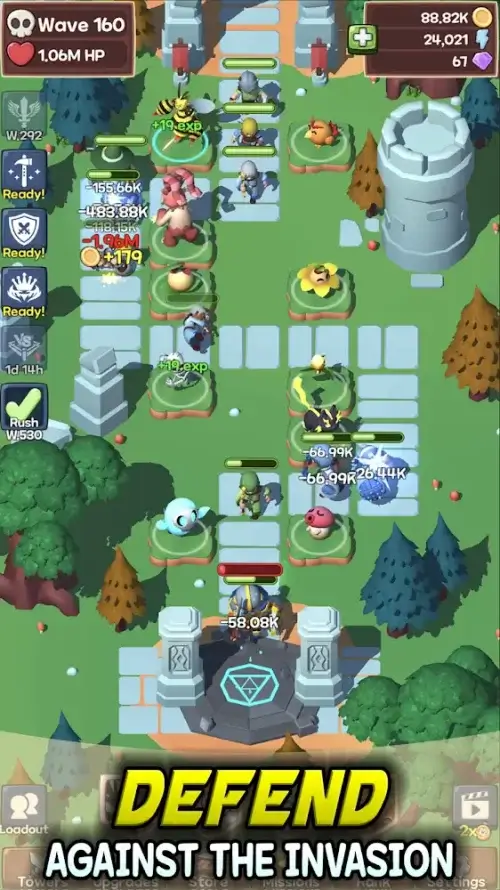 Idle Monster TD Evolved