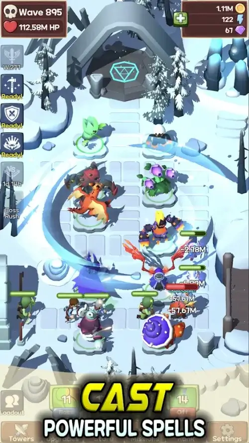 Idle Monster TD Evolved