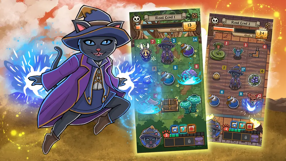 Neko Dungeon: Puzzle RPG