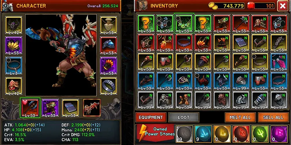 Death Dungeon : Demon Hunting RPG
