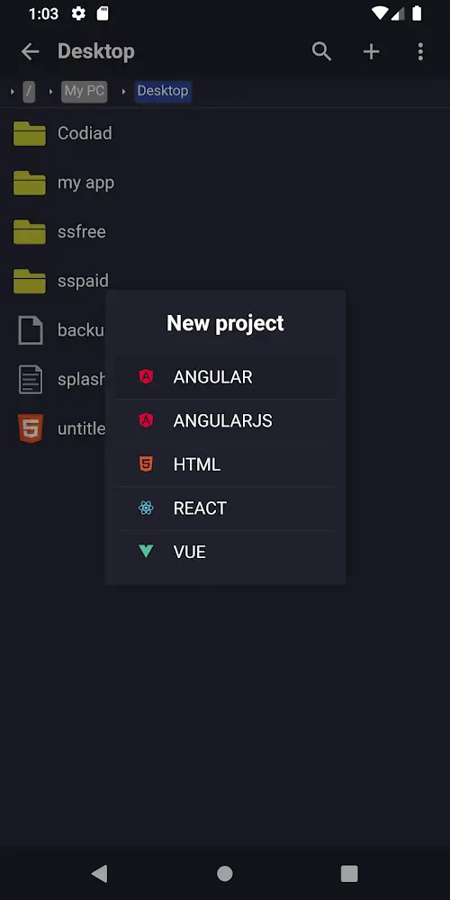 Acode – powerful code editor