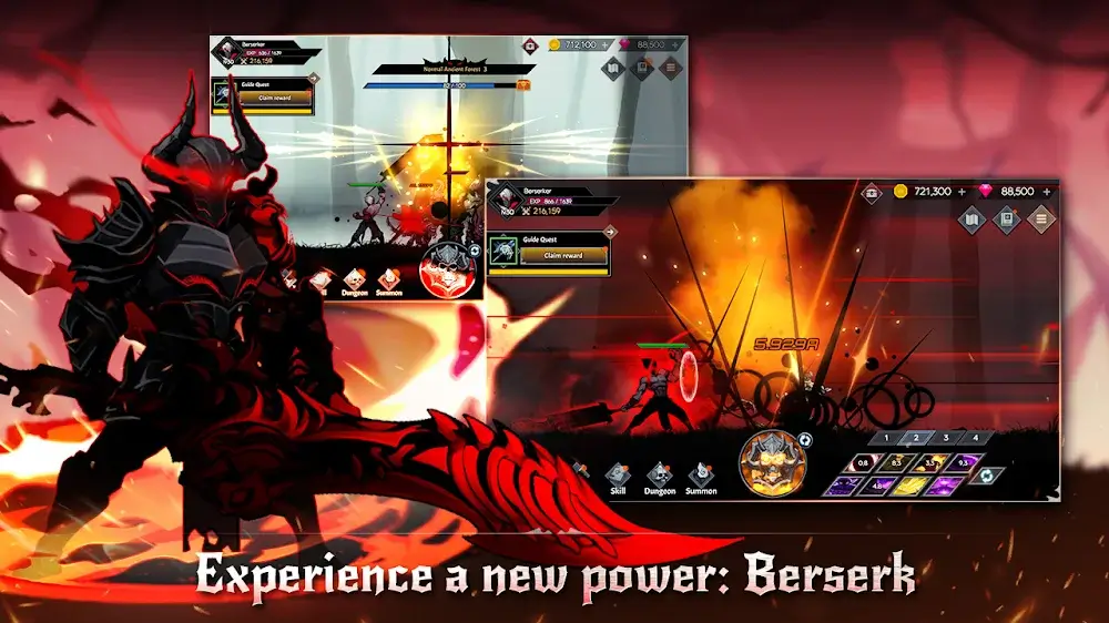 IDLE Berserker : Action RPG