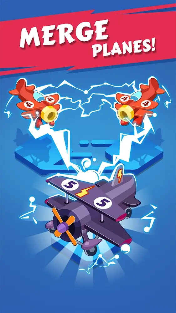 Merge Plane – Click & Idle Tycoon