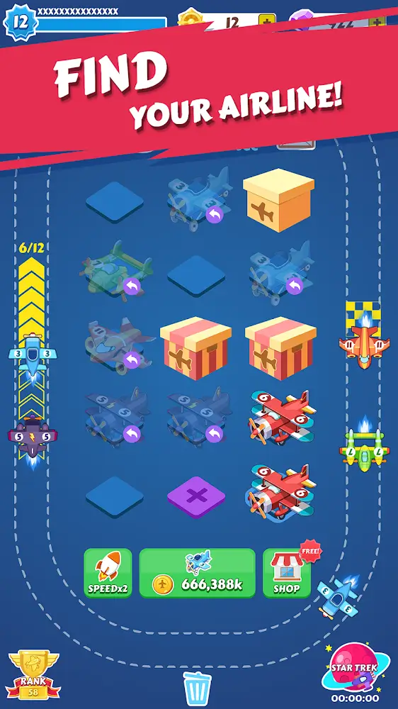 Merge Plane – Click & Idle Tycoon