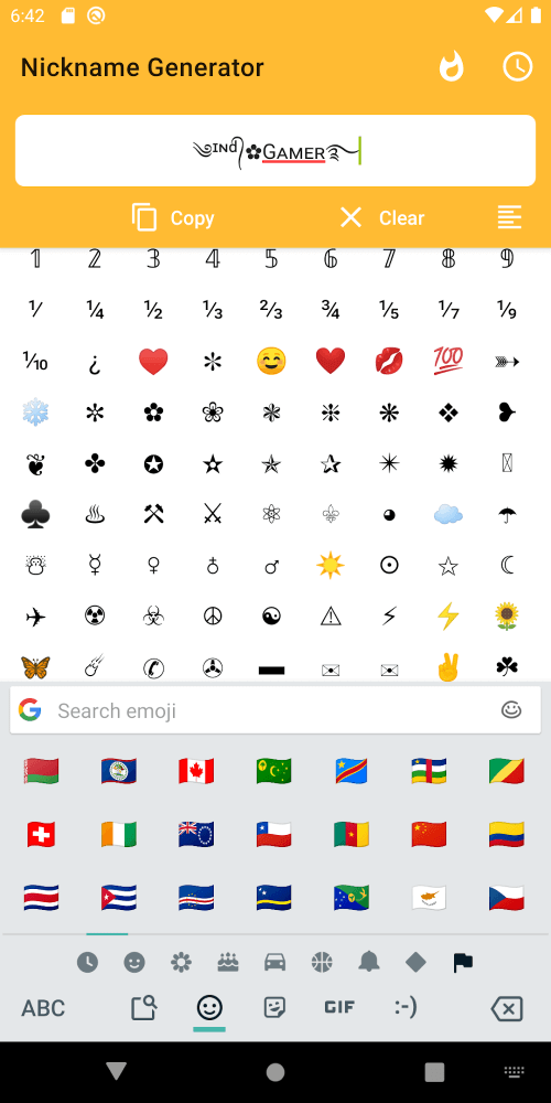 Fancy Text Symbols