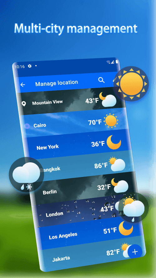 Local Weather Alerts – Widget