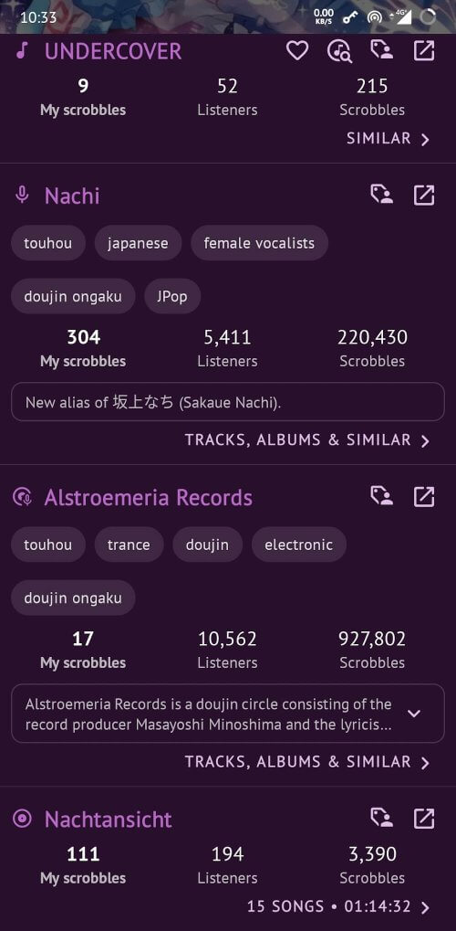 Pano Scrobbler for LastFM