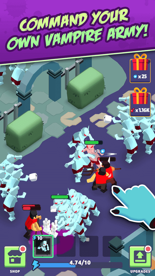 Dracula City Master: Idle Army