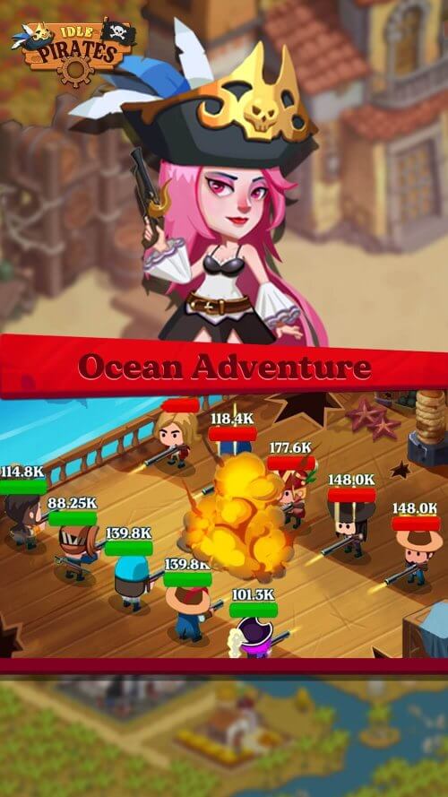 Idle Pirate – Endless Treasure