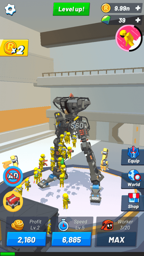 Idle Robot Inc – Idle, Tycoon
