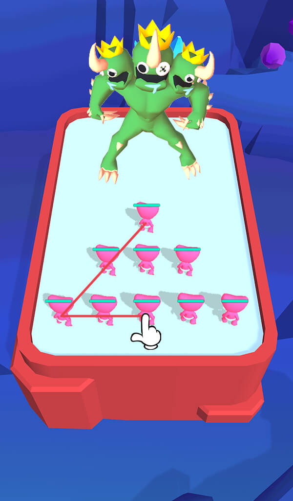 Monster Rampage: Merge Rainbow