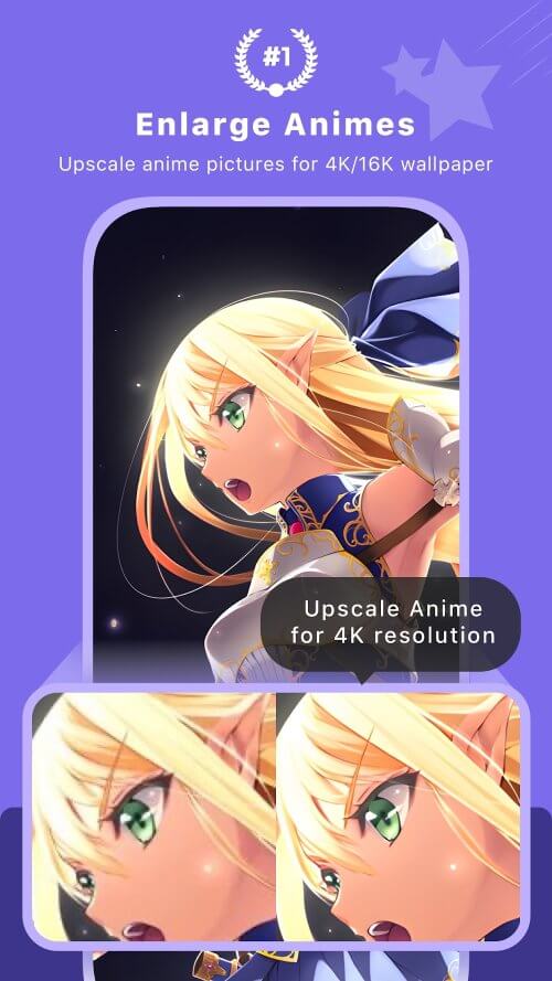 AI Enlarger: for Photo & Anime