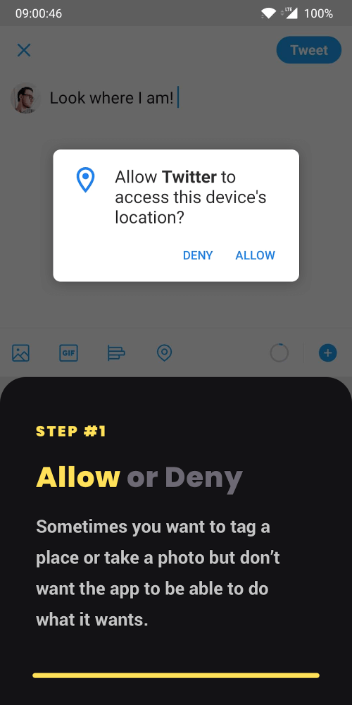 Bouncer – Temporary App Permis