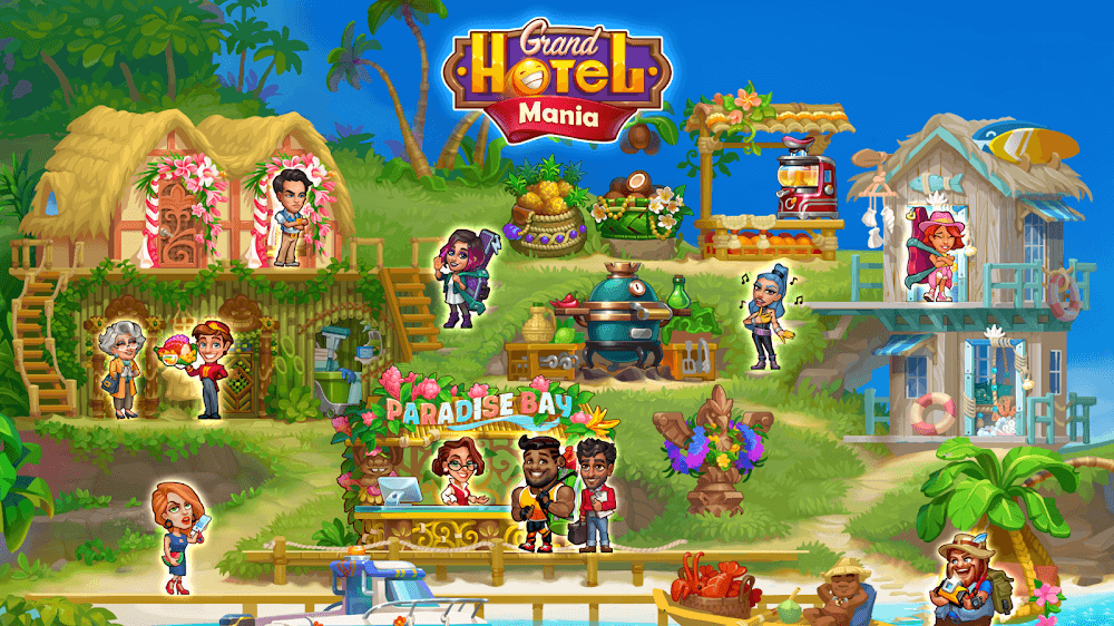 Grand Hotel Mania: Hotel games