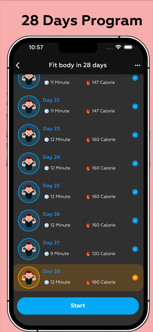 Home Workouts – No equipment