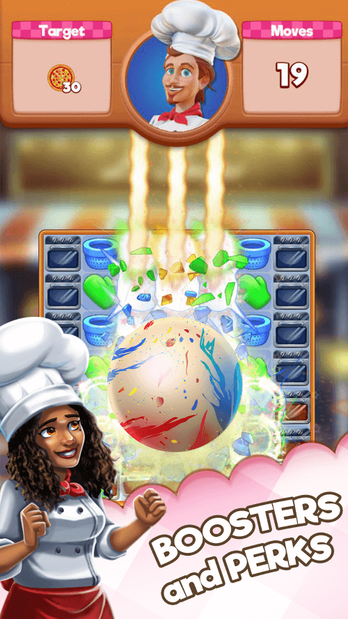Kitchen Swipe – Match 3 Puzzle