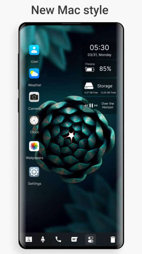 Launcher for Mac OS Style