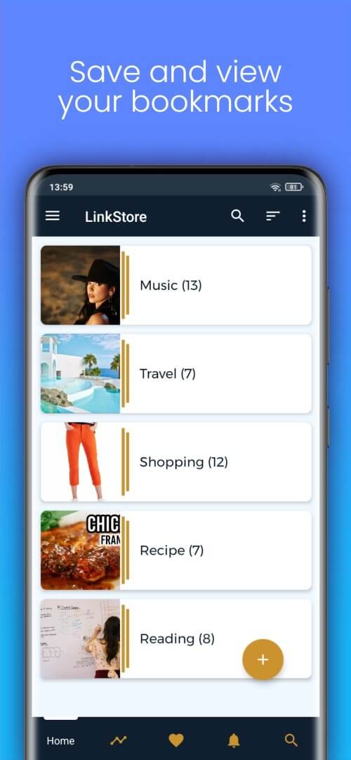 LinkStore: Save, Read, Watch