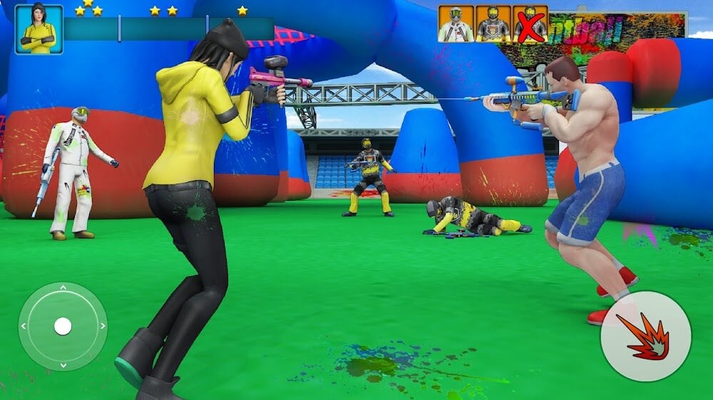 Paintball Shooting Game 3D