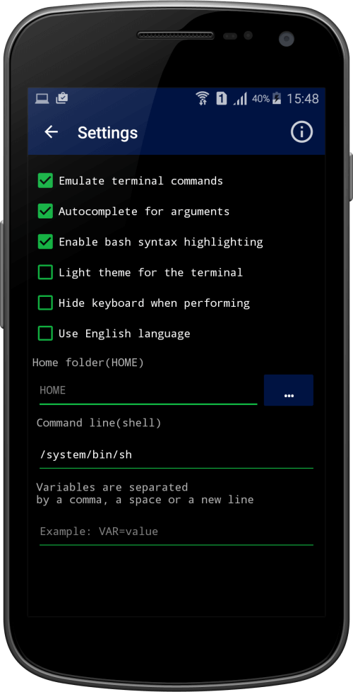 Qute: Terminal Emulator