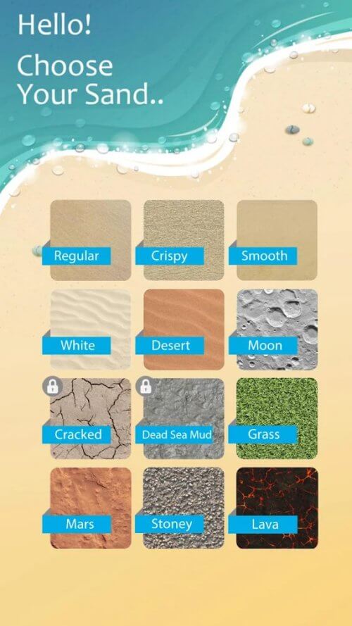 Sand Draw Creative Art Drawing