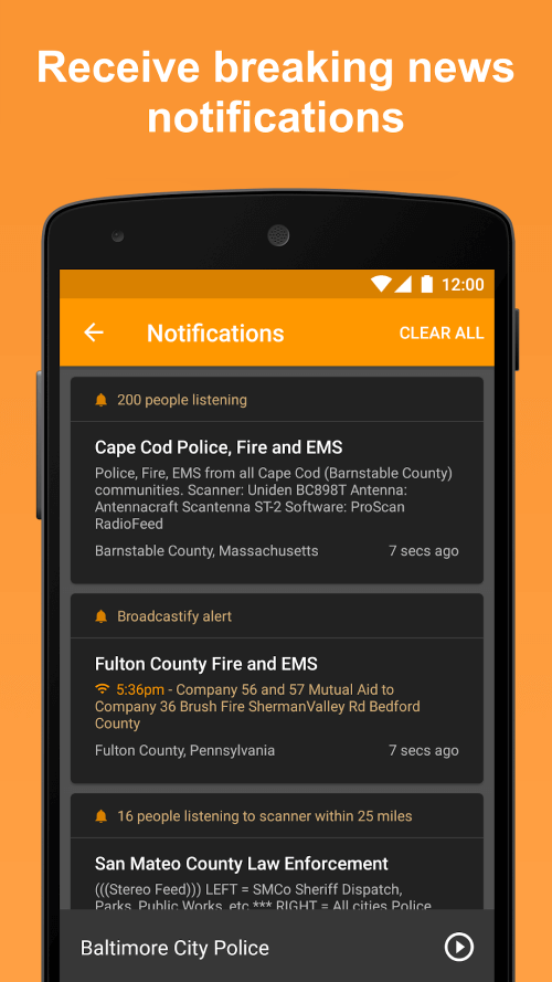 Scanner Radio – Police Scanner