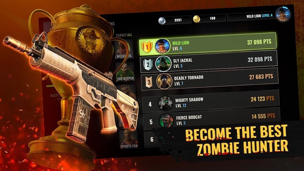 Undead Clash: Zombie Games 3D