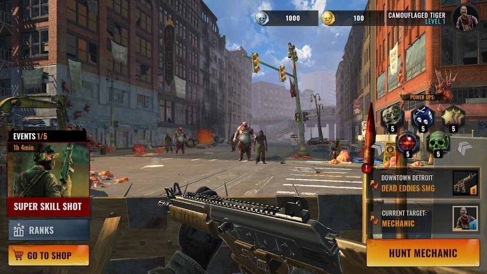 Undead Clash: Zombie Games 3D