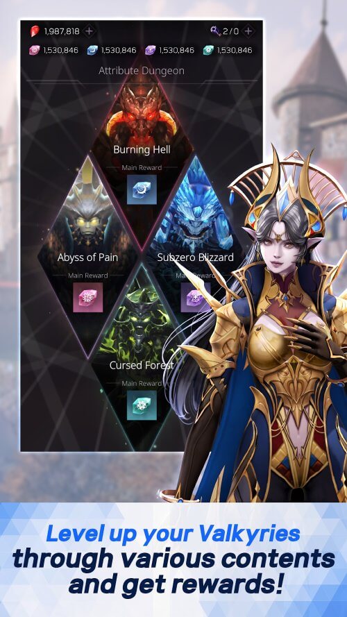 Valkyrie Rush : Idle & Merge