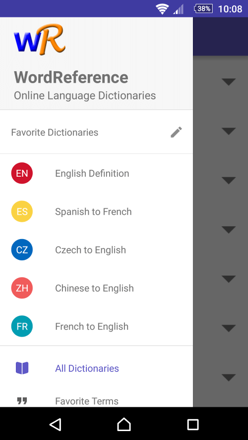 WordReference.com dictionaries