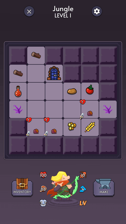 Adventure and Mining RPG