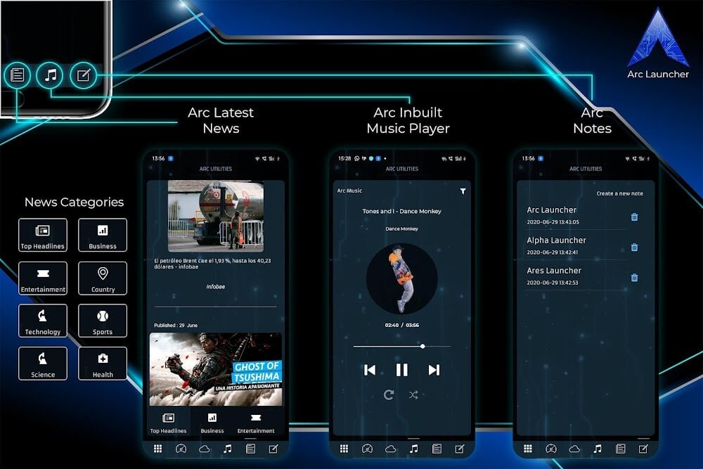 ARC Launcher® Pro Themes DIY