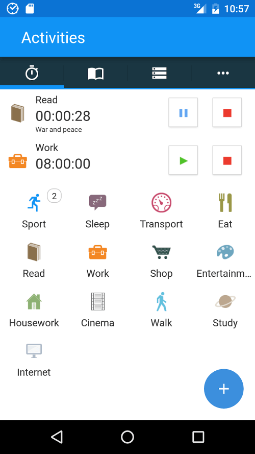 aTimeLogger – Time Tracker