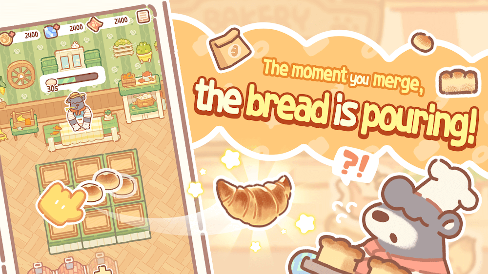 Bear Bakery – Merge Tycoon