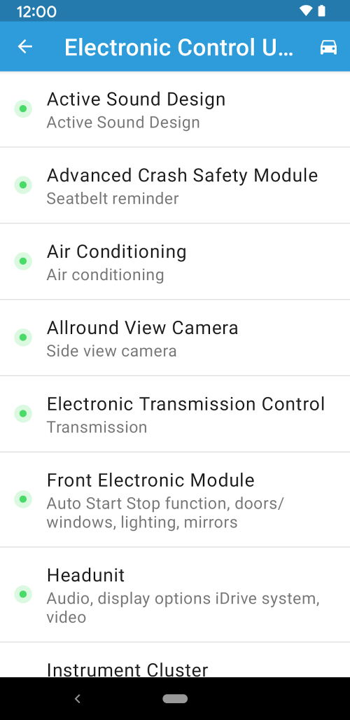 BimmerCode for BMW and MINI