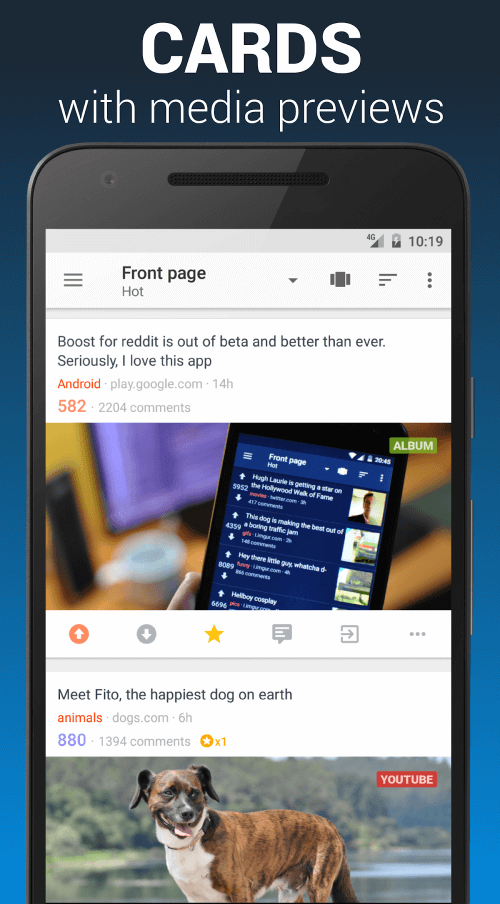 Boost for reddit