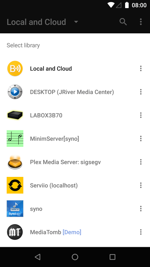 BubbleUPnP for DLNA/Chromecast