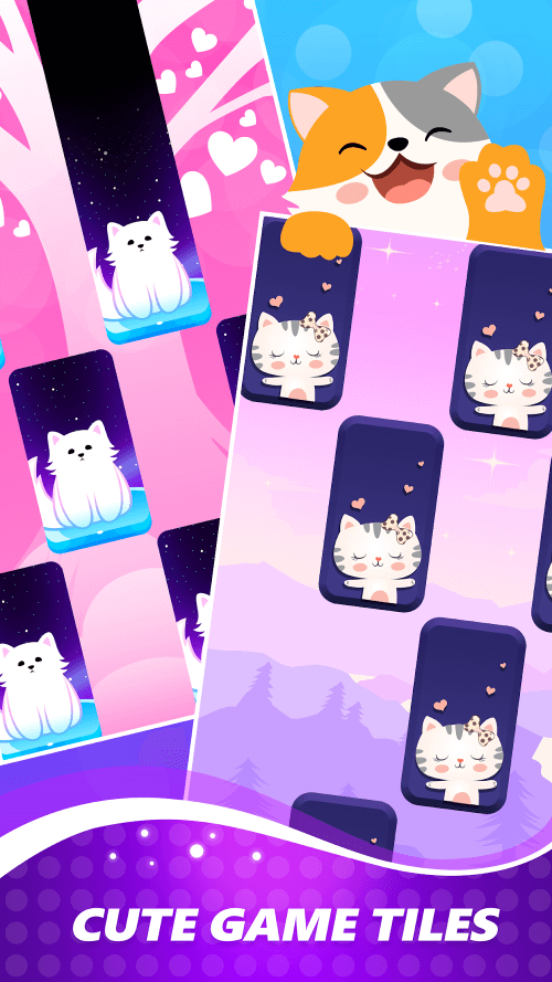 Catch Tiles Magic Piano Game