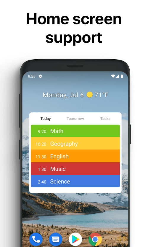 Class Timetable – Schedule App