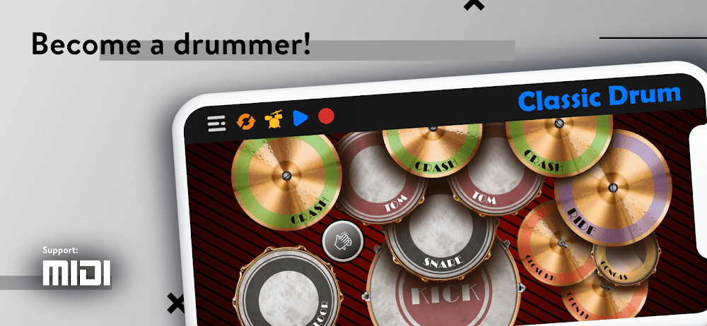 Classic Drum: electronic drums