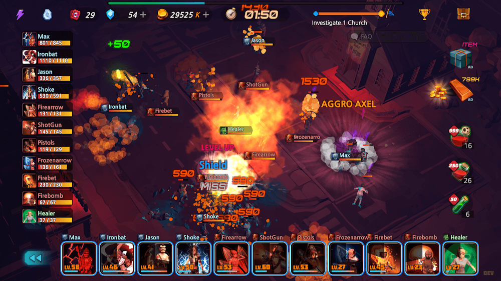 Defense Monster World:Idle RPG