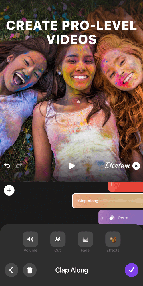 Efectum – Video Editor and Mak