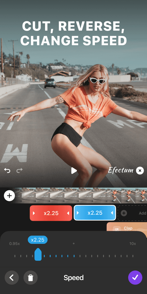 Efectum – Video Editor and Mak