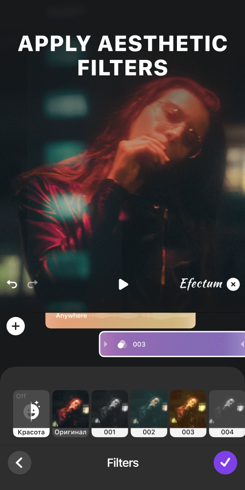 Efectum – Video Editor and Mak