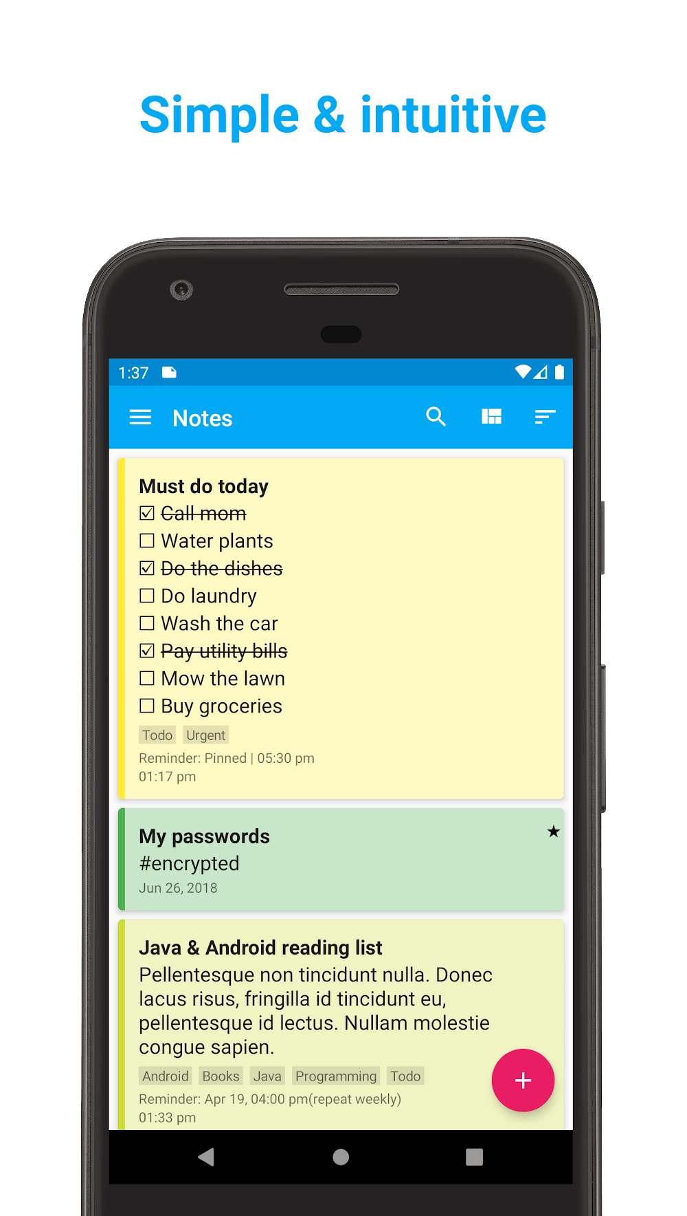 FairNote – Encrypted Notes