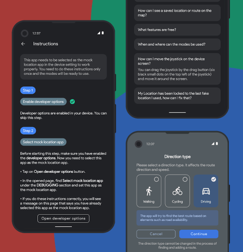 Fake GPS Location – Joystick a