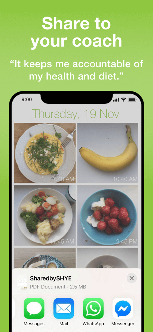 Food Diary See How You Eat App