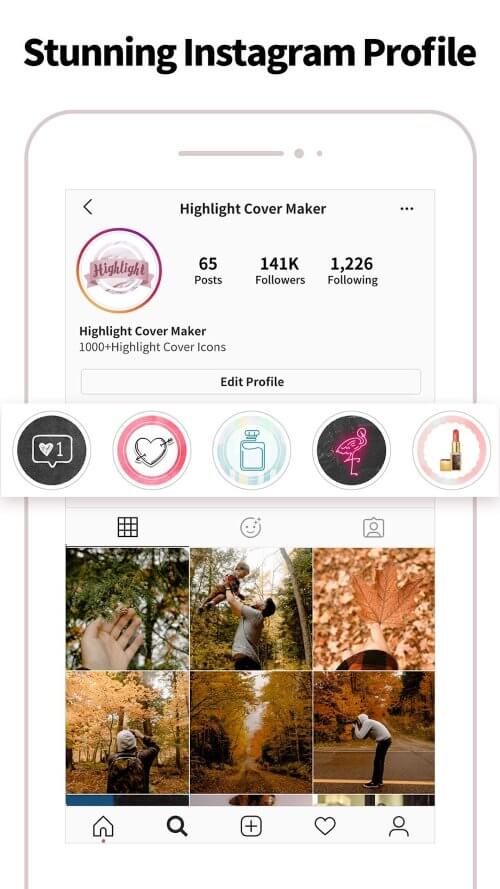 Highlight Cover Maker of Story