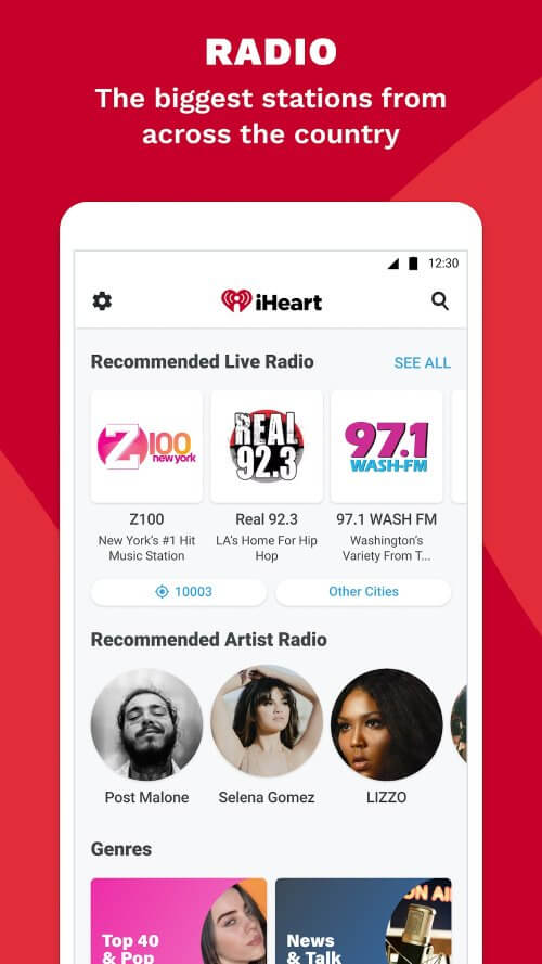 iHeart: Music, Radio, Podcasts